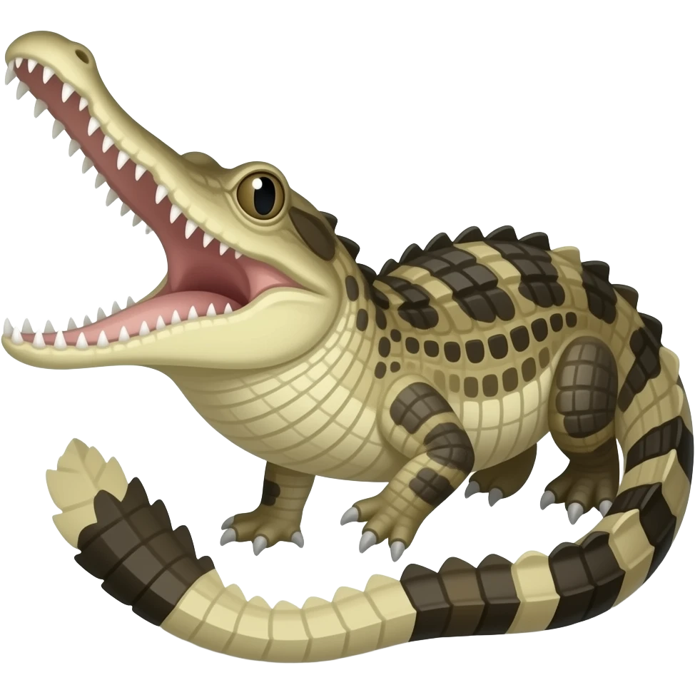 Gavial emoji