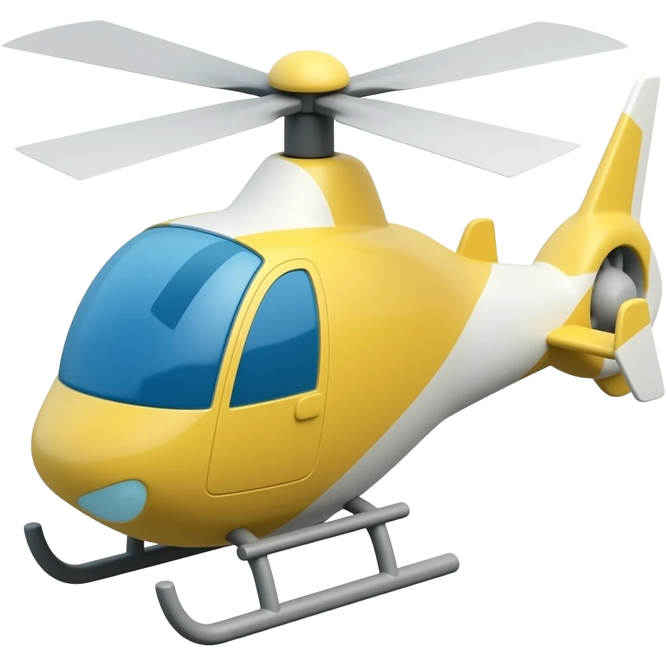 Helicopter emoji