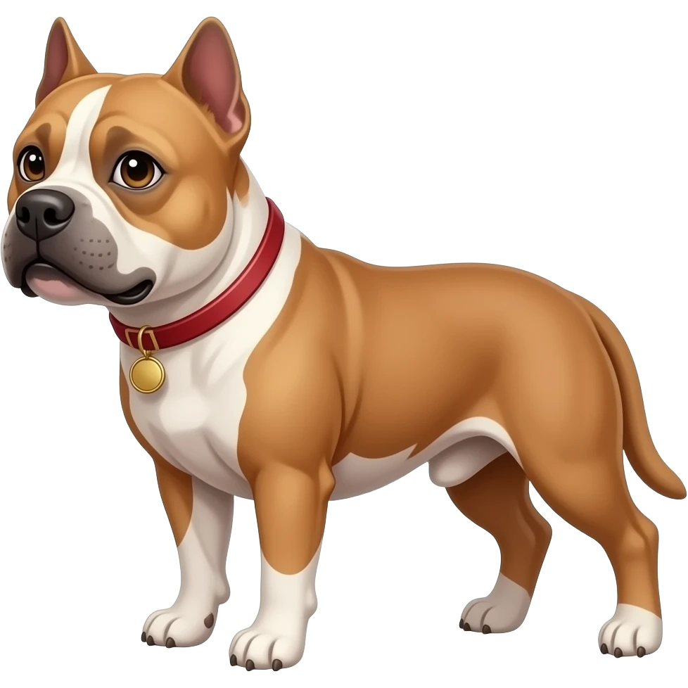American pitbull terrier emoji