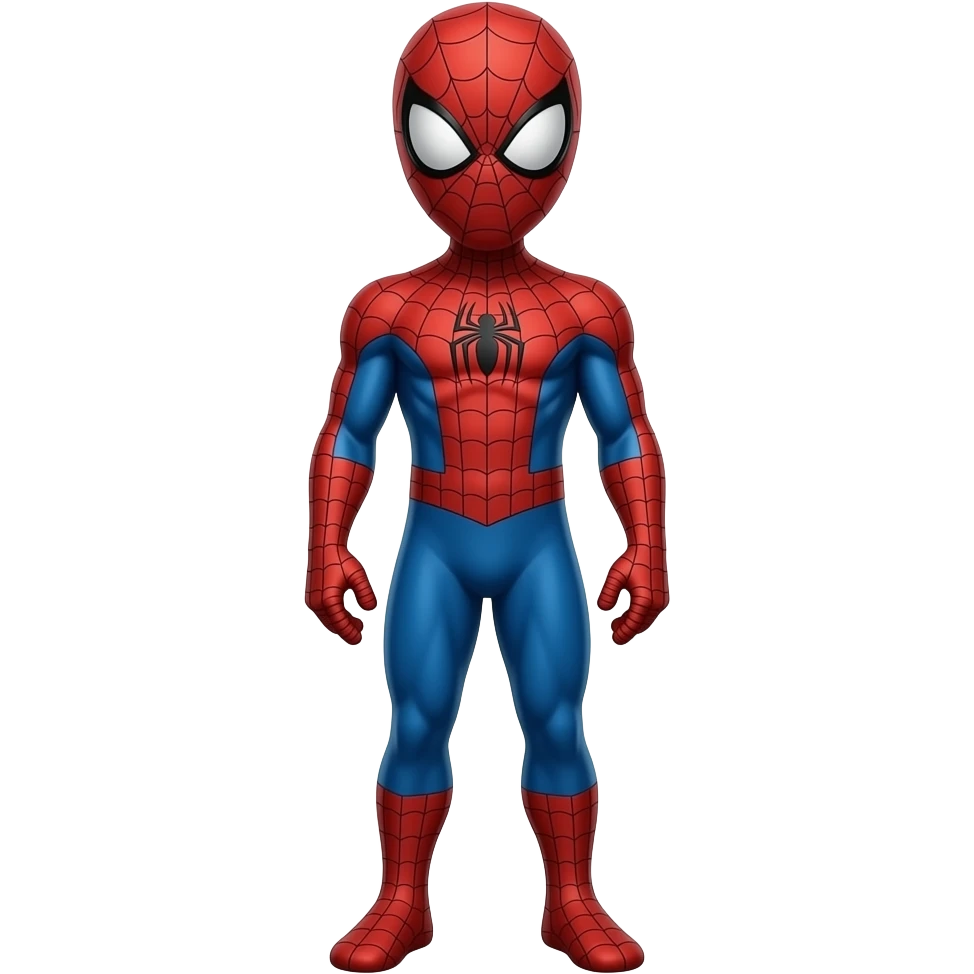 HAZME UN SPIDERMAN DESENMASCARADO DE CUERPO COMPLETO emoji