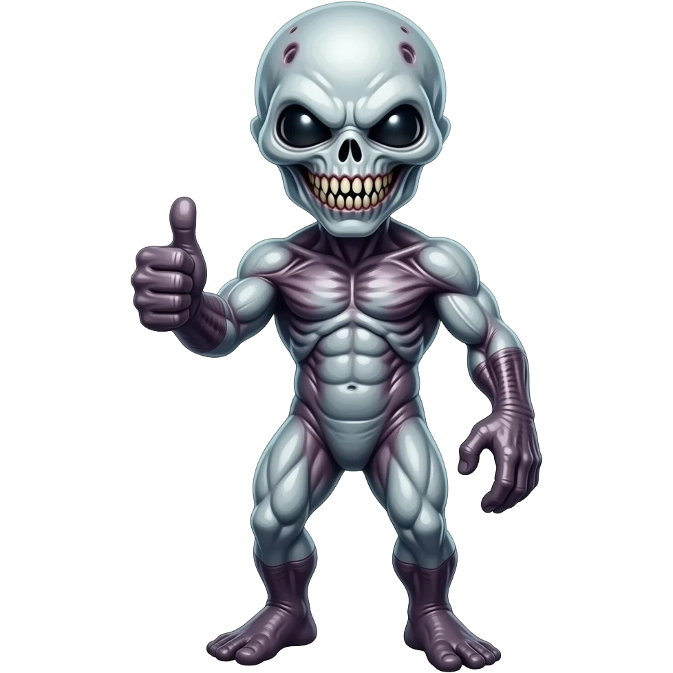 demogorgon stranger things Thumbs up emoji