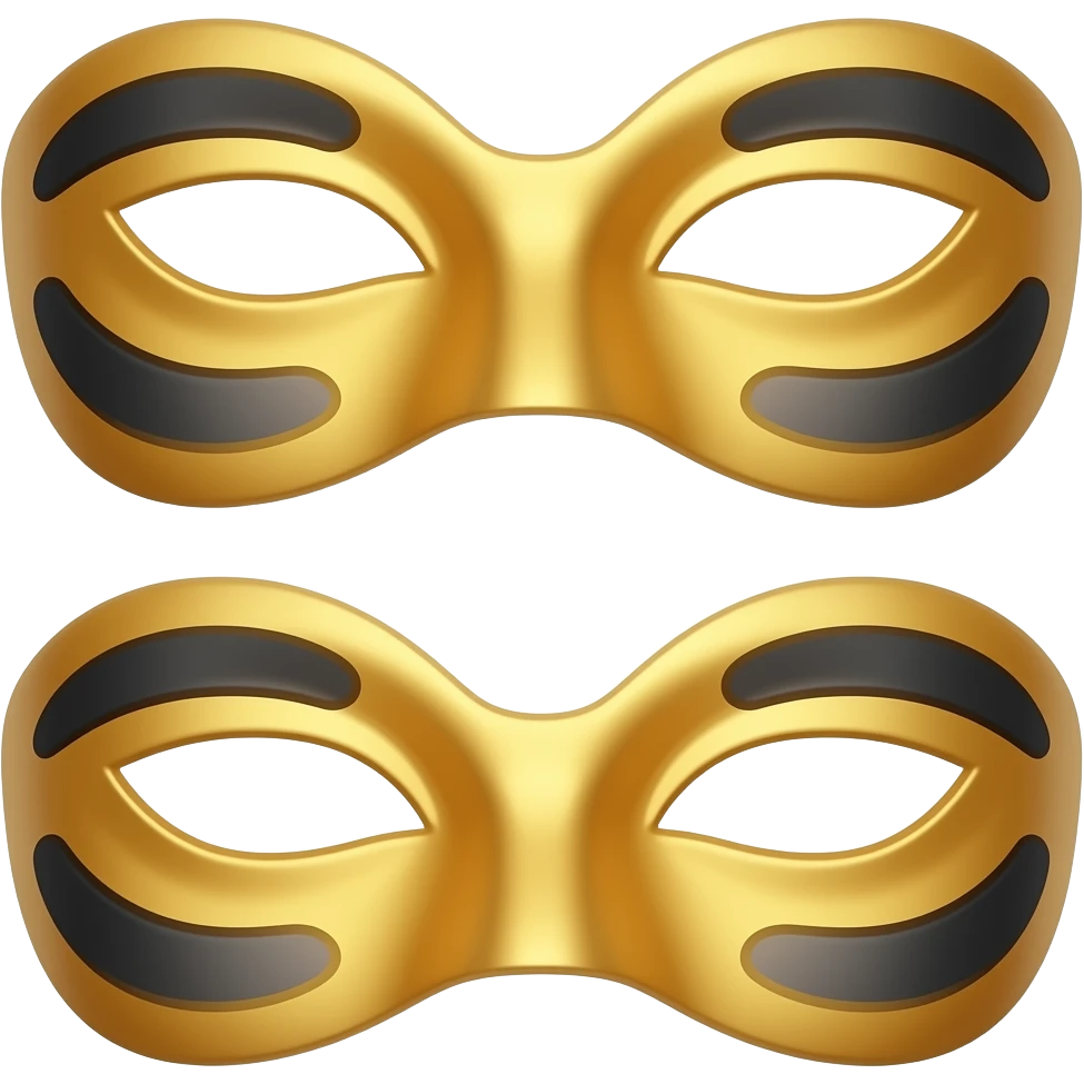 theatre masks emoji