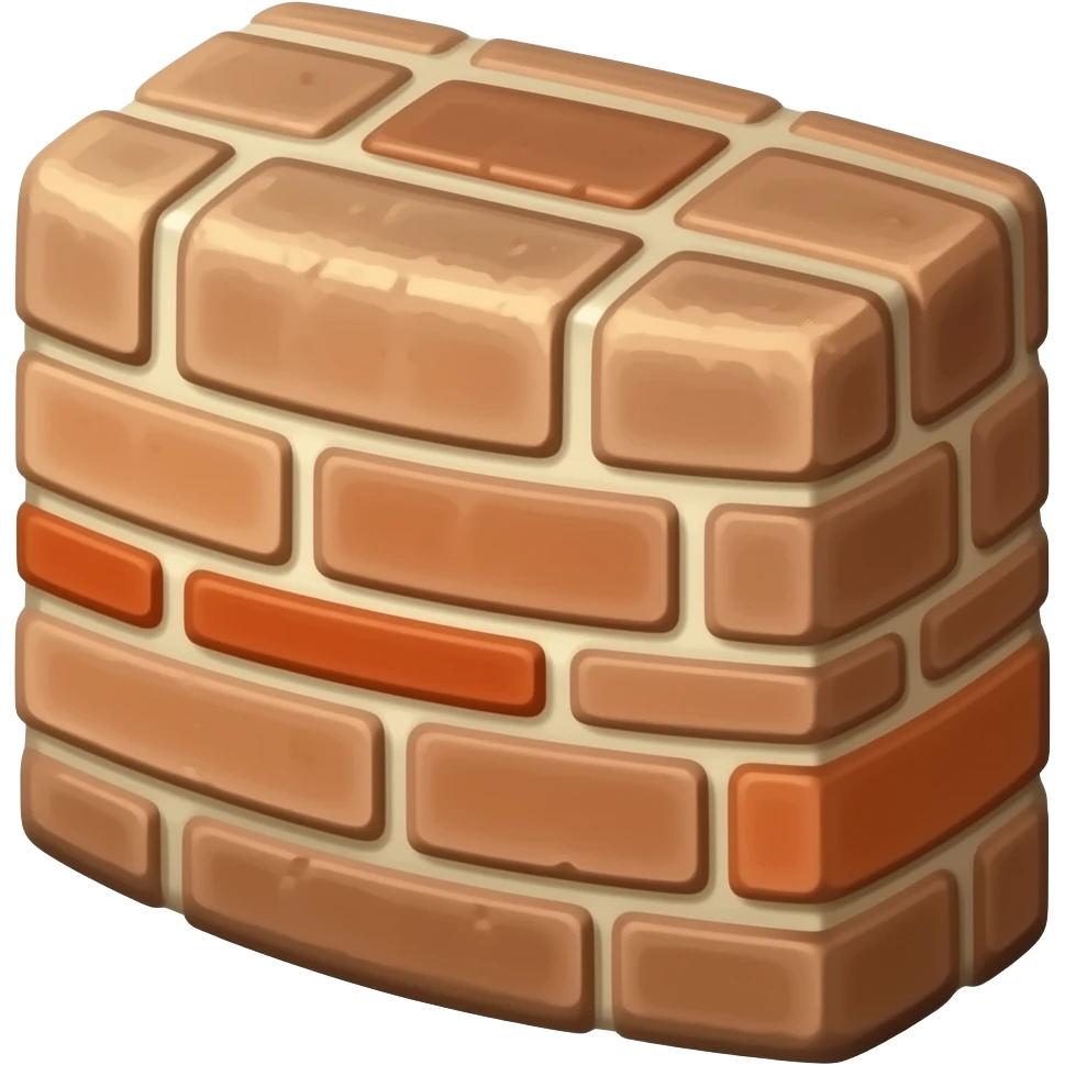 a brick emoji