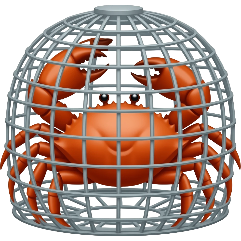 crab trap emoji