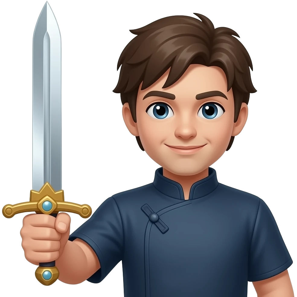 Un emoji con arma emoji