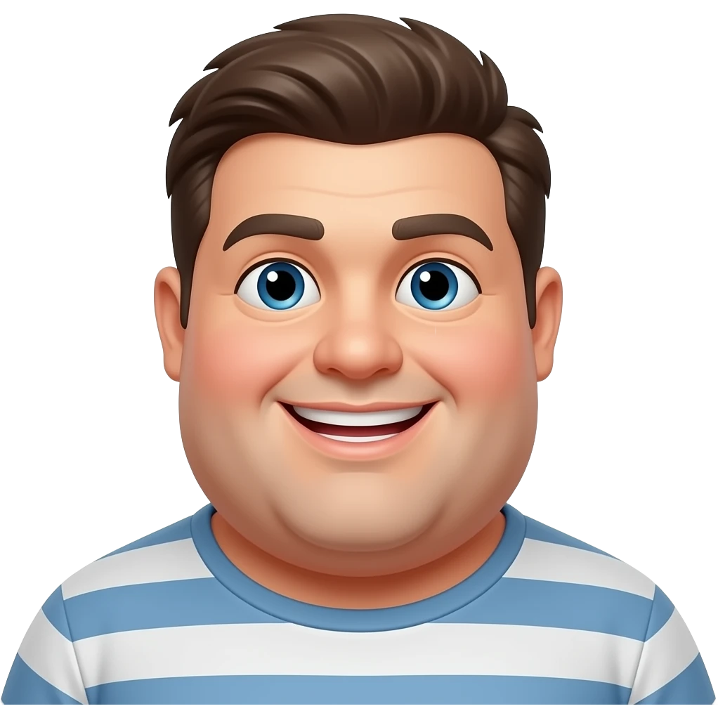 Fat and  Hungry emoji