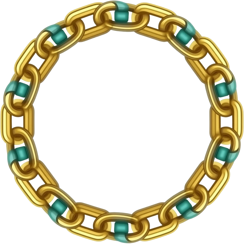 ancient egyptian jewellery chain emoji