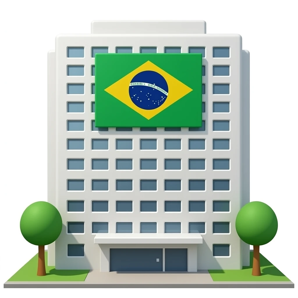 high building brazilian flag emoji