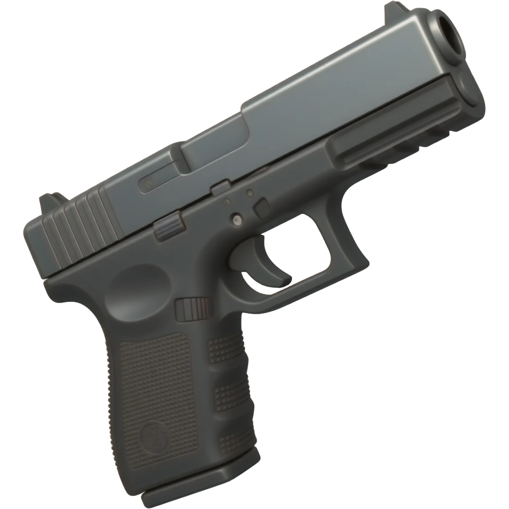 Glock pointing up emoji