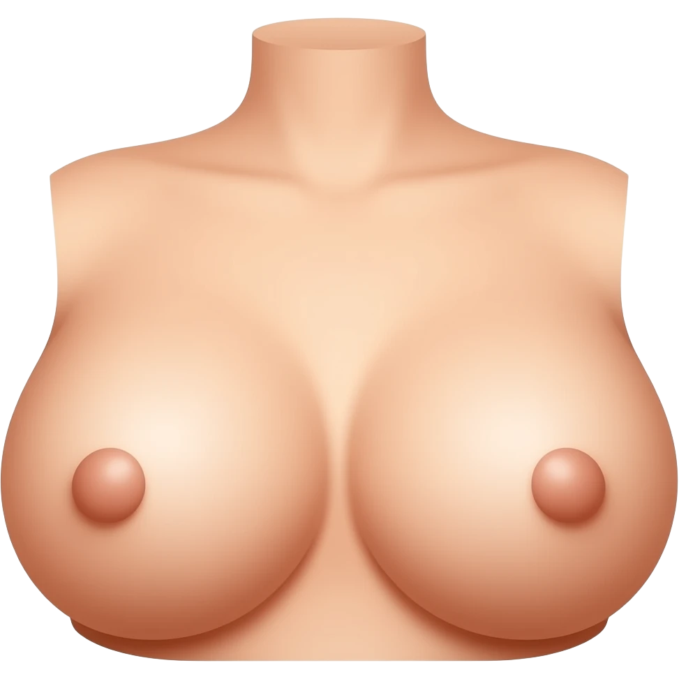 Tits with nipples emoji