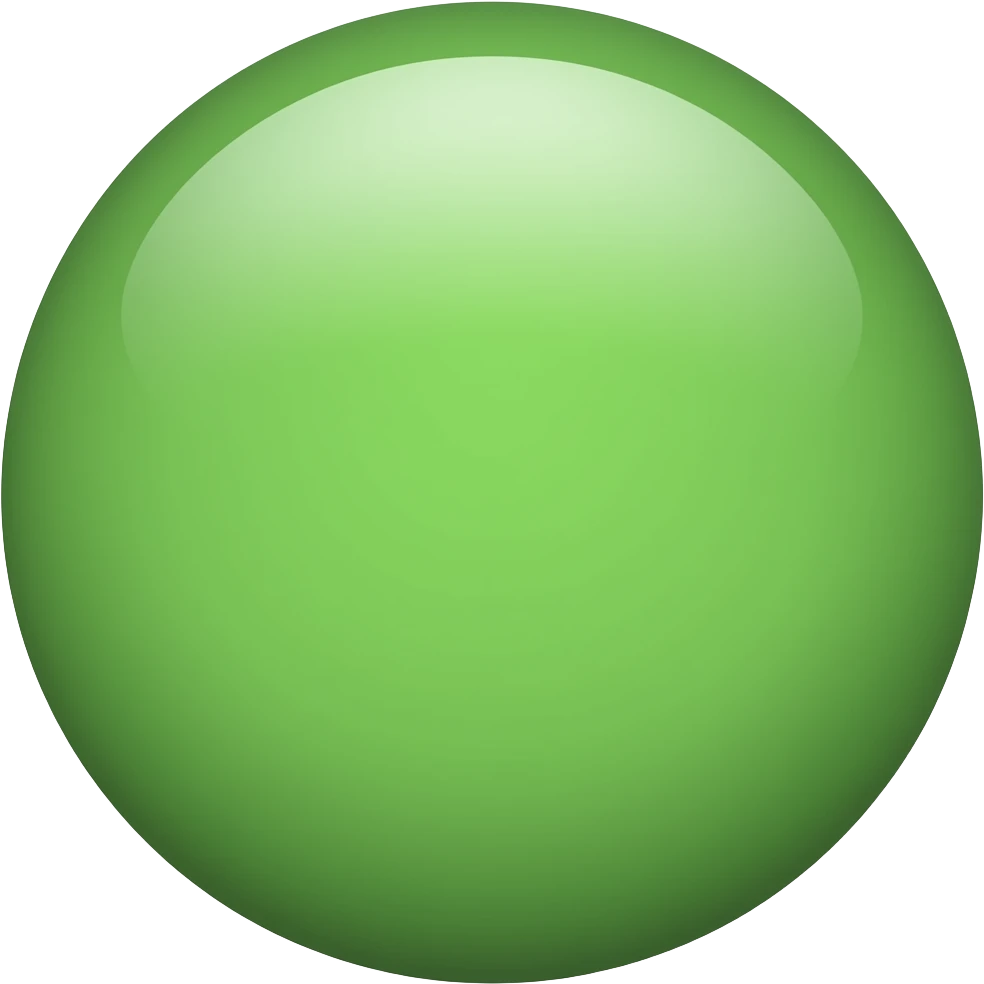 Green Circle emoji