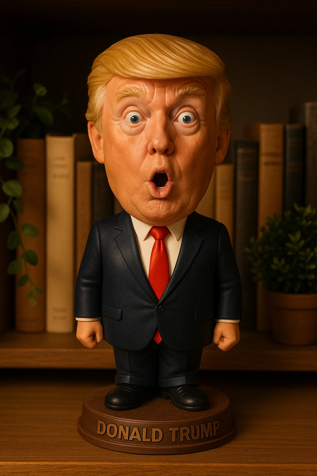 Surprised Donald Trump emoji