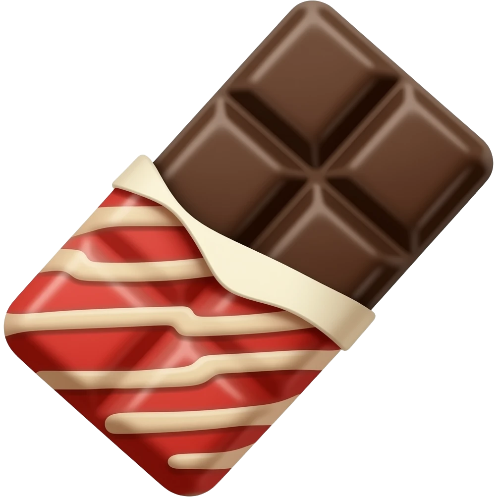 Passa o Emoji da palavra chocolate emoji