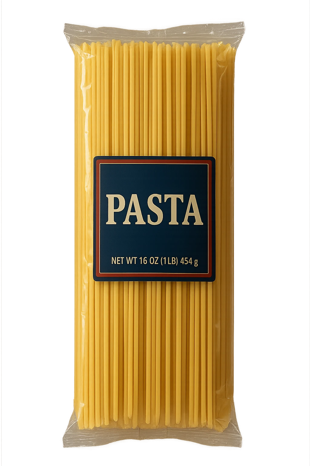 pacco di pasta realistico, 4k emoji