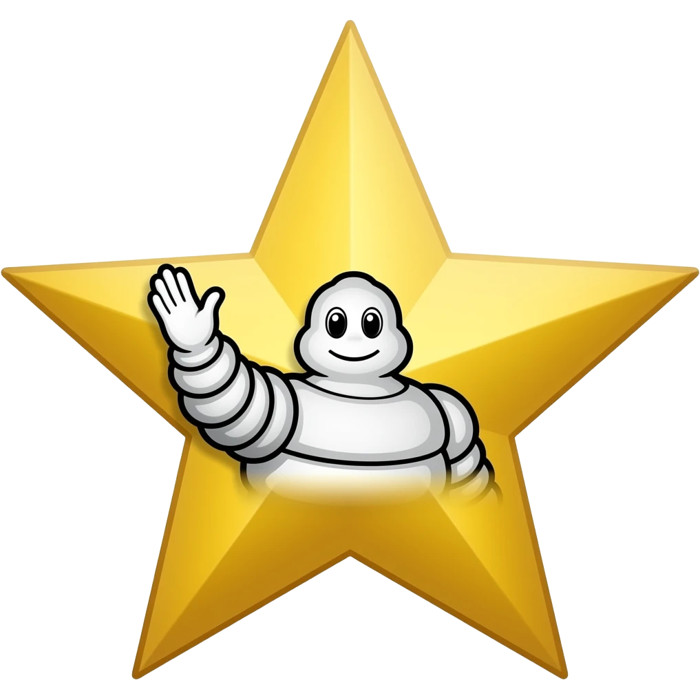 I want A STAR FROM MICHELINE GUIDE emoji