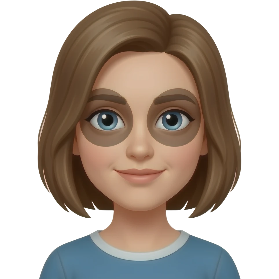 Cara con ojeras emoji