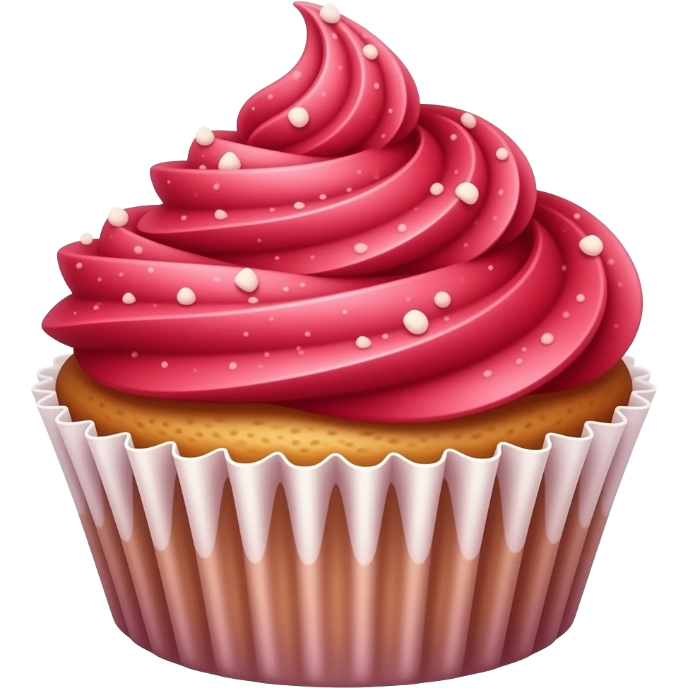 Red Galaxy cupcakes emoji