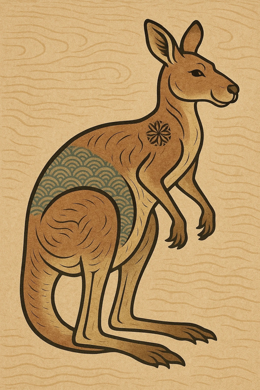 Kangaroo emoji