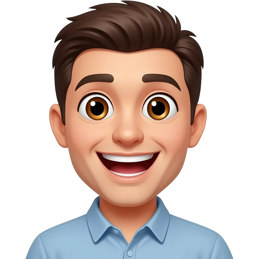 Big bloodshot eyes laughing really hard emoji