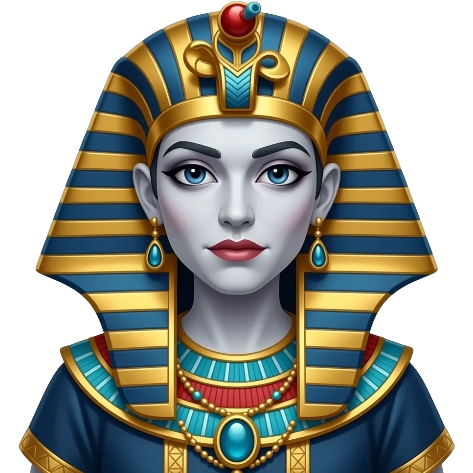 vampire in egyptian costume emoji