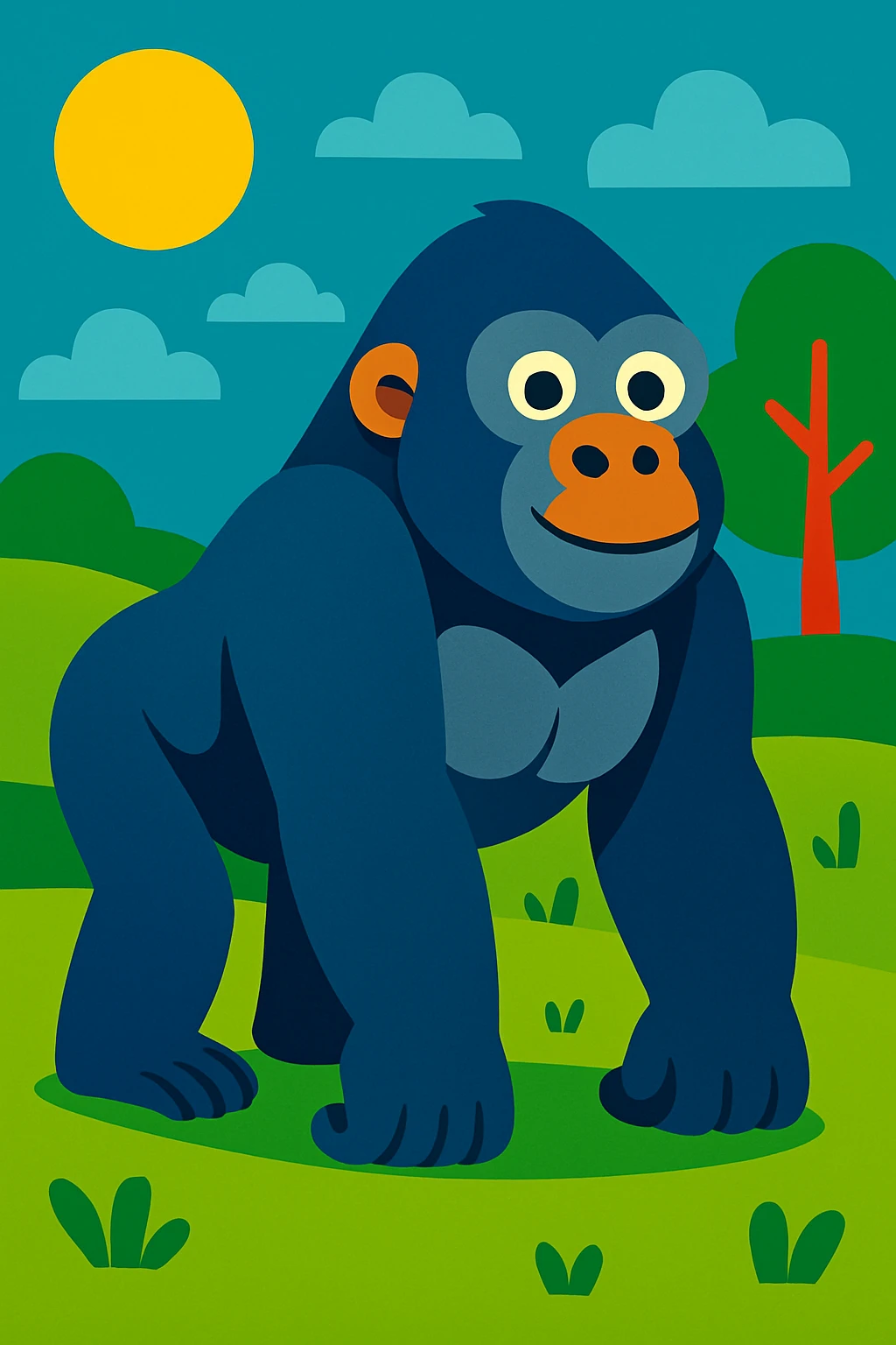 Gorilla emoji