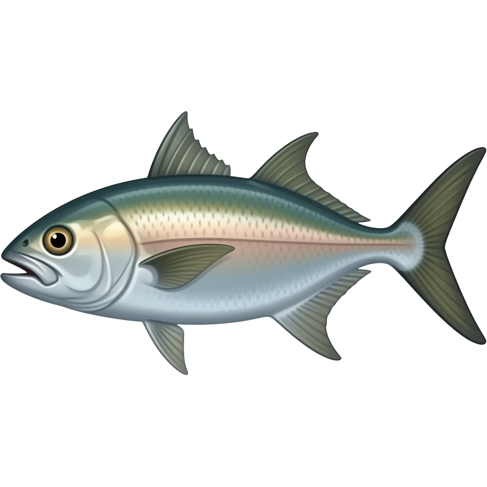 Can you create a emoji in the same style apple does it but make the emoji a tarpon fish emoji