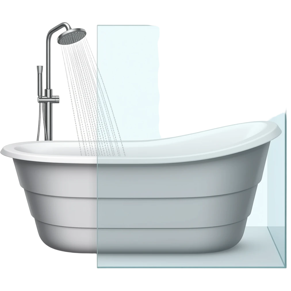 modern bathtub emoji