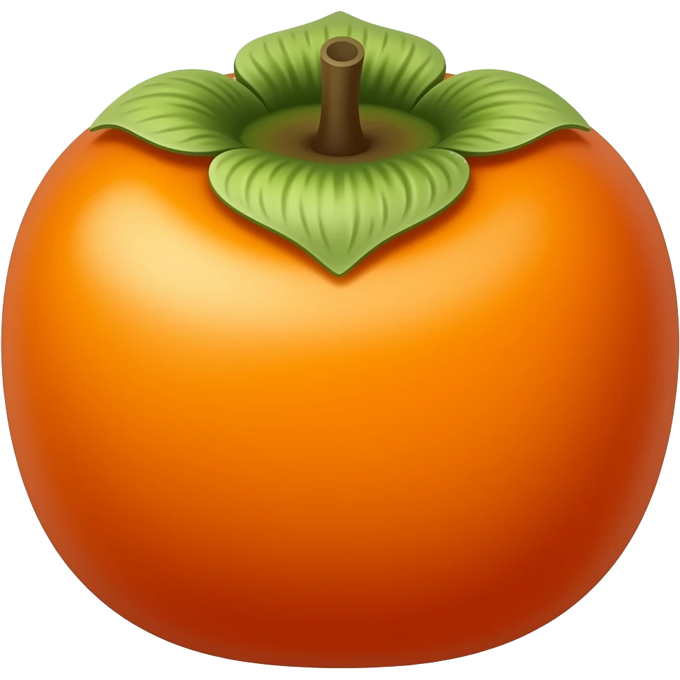 Persimmon emoji