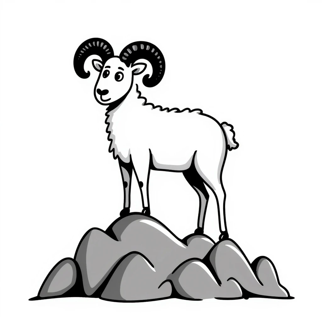 Dall sheep emoji