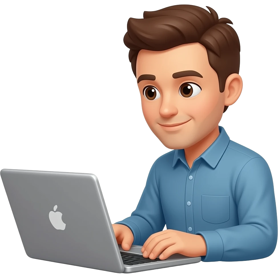 Waiting for long hours of loading at the laptop emoji