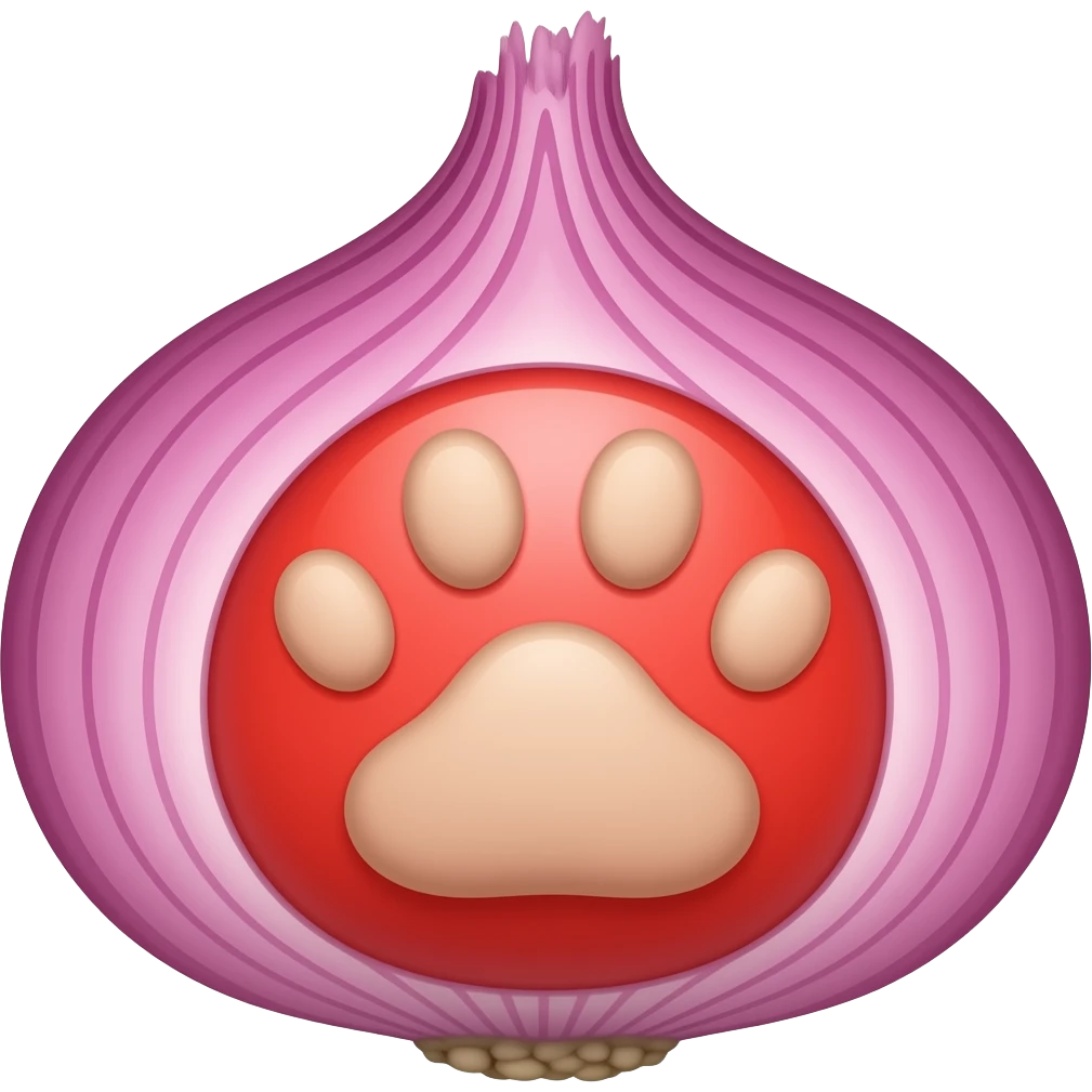 generates the onion and tomato paw emoji emoji