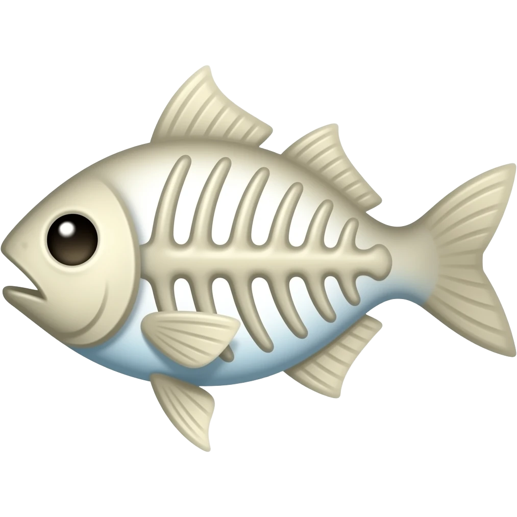 fish bone emoji