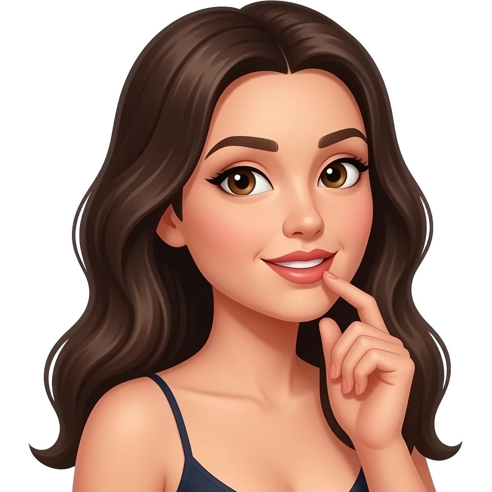 make a naughty sexual and seductive that just says the word "Daddy/Mommy" emoji