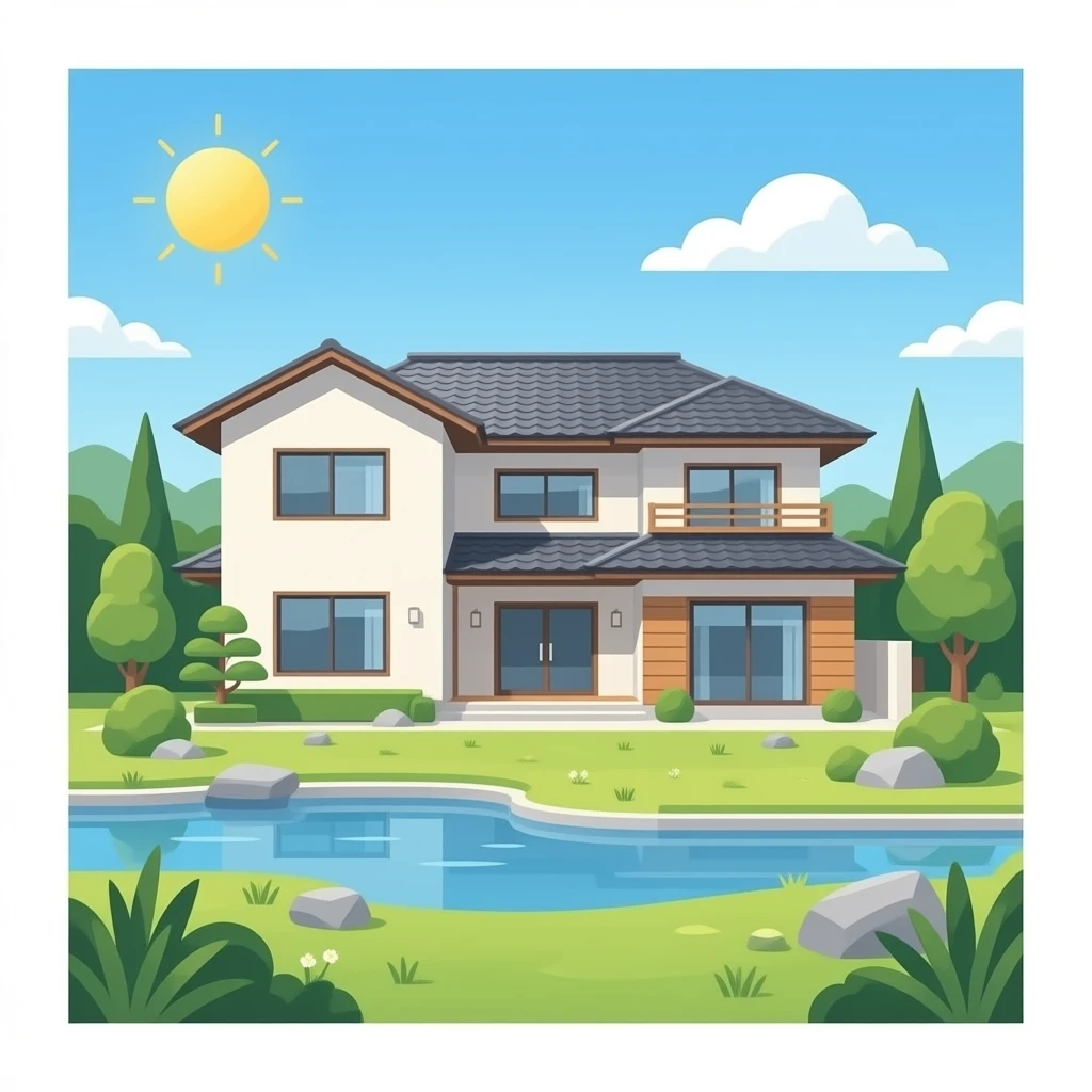japan modern villa emoji