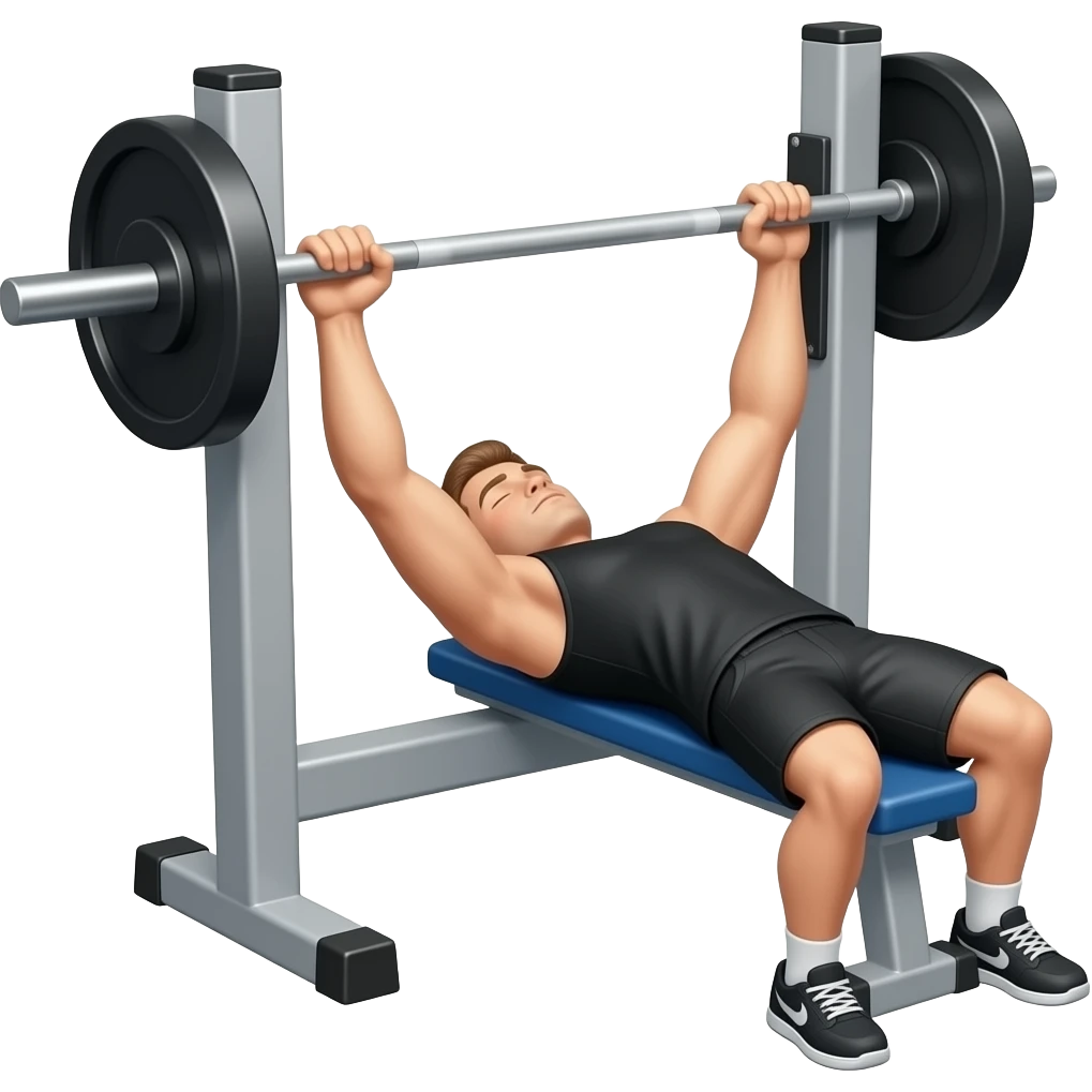Bench fitness emoji