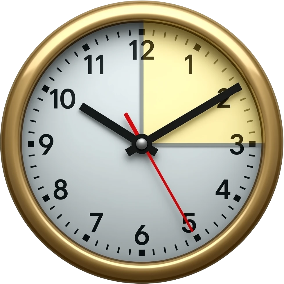 daylight savings time emoji