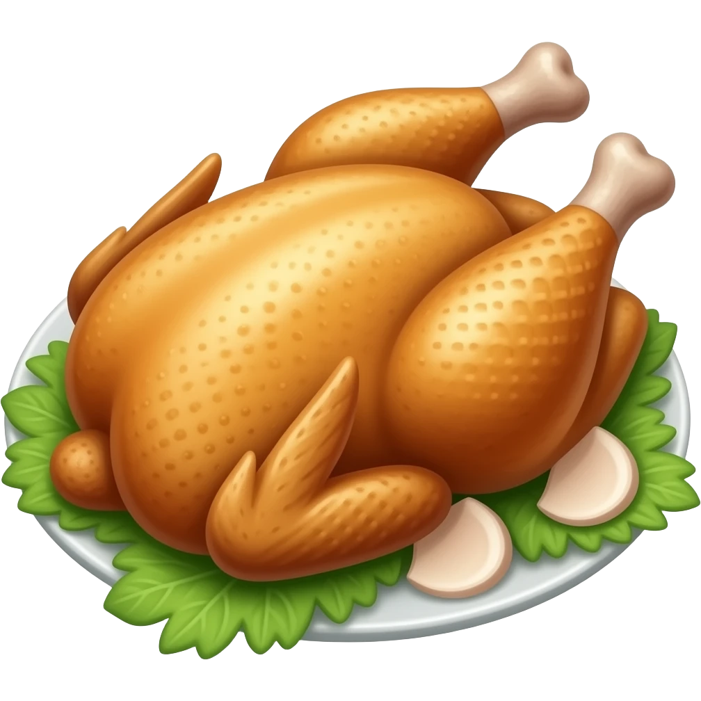 pollo cocinado emoji