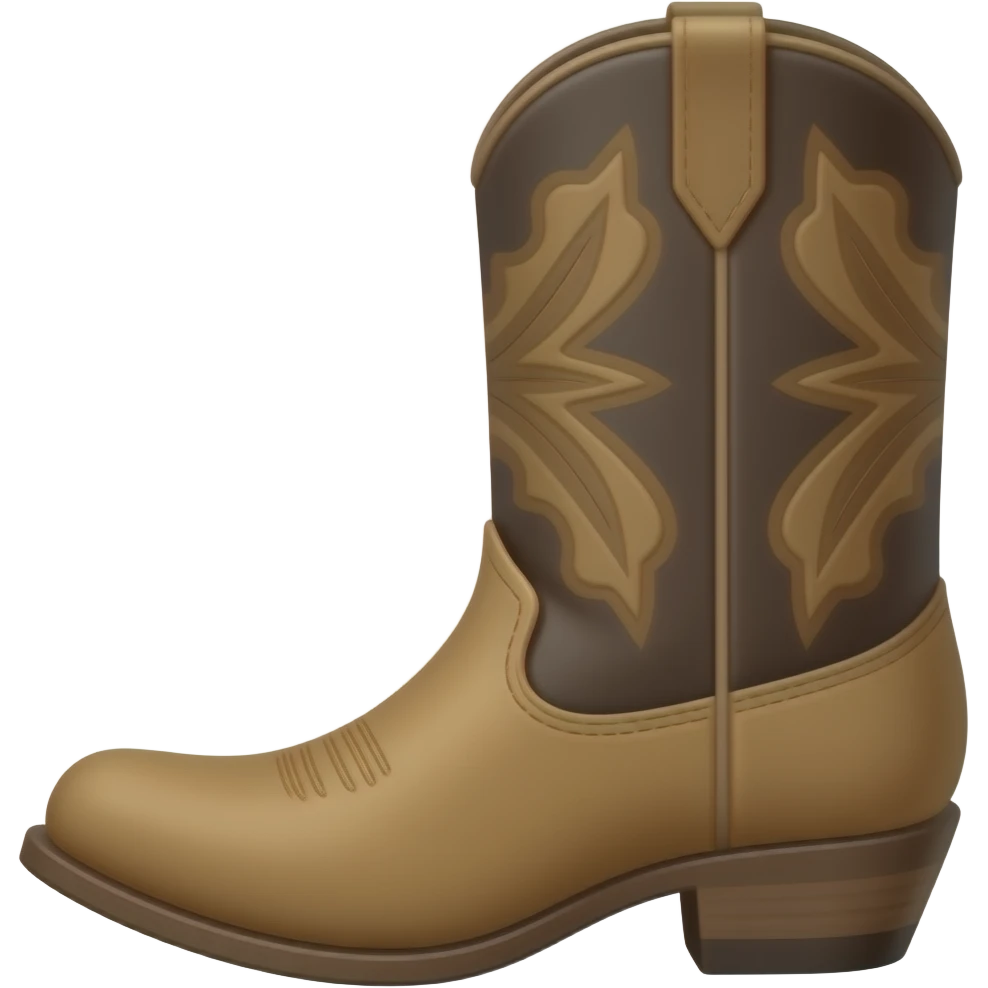 cowboy boot emoji