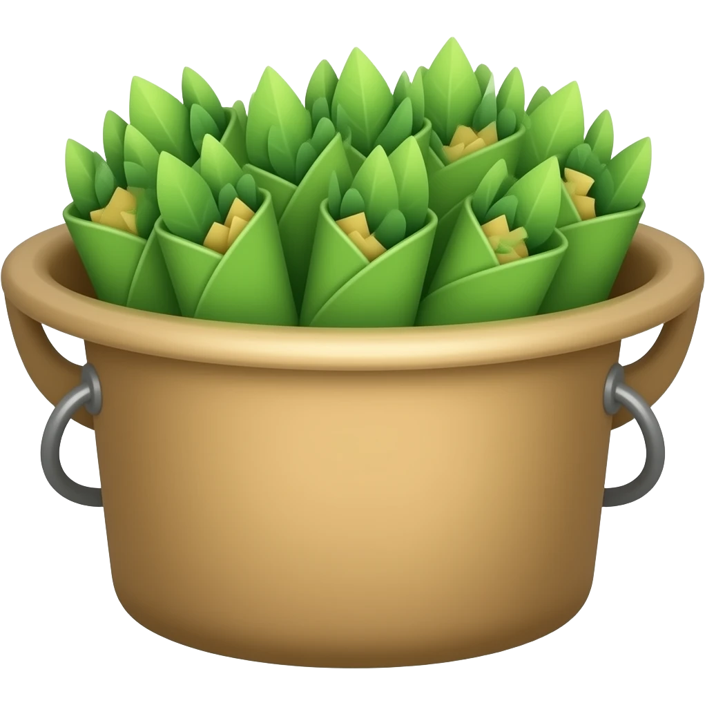 Tencere Yaprak sarma emoji