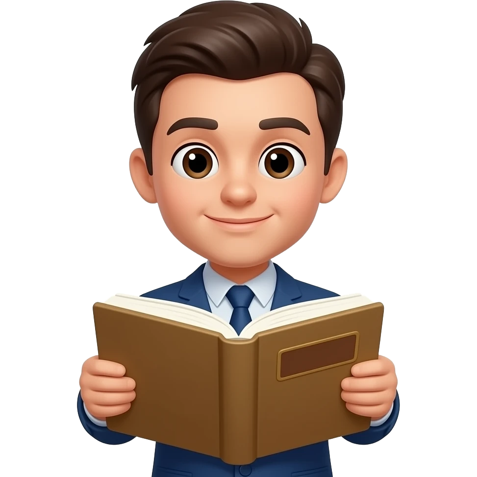 reading a book emoji