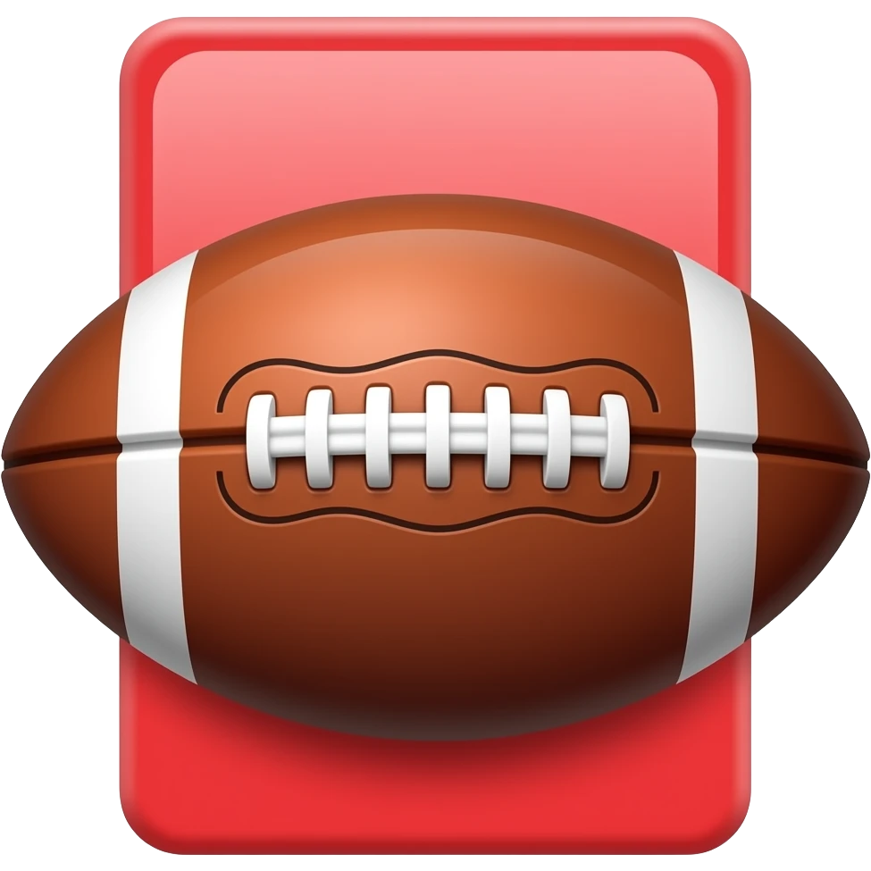 TARJETA ROJA DE FUTBOL SOLA, SIN NADA ENCIMA NI ABAJO SOLO LA TARJETA emoji