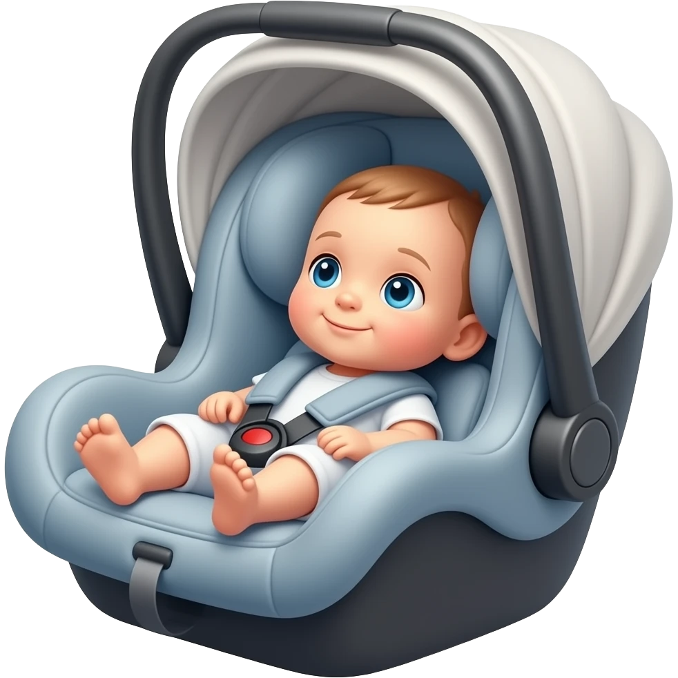Infant carseat emoji