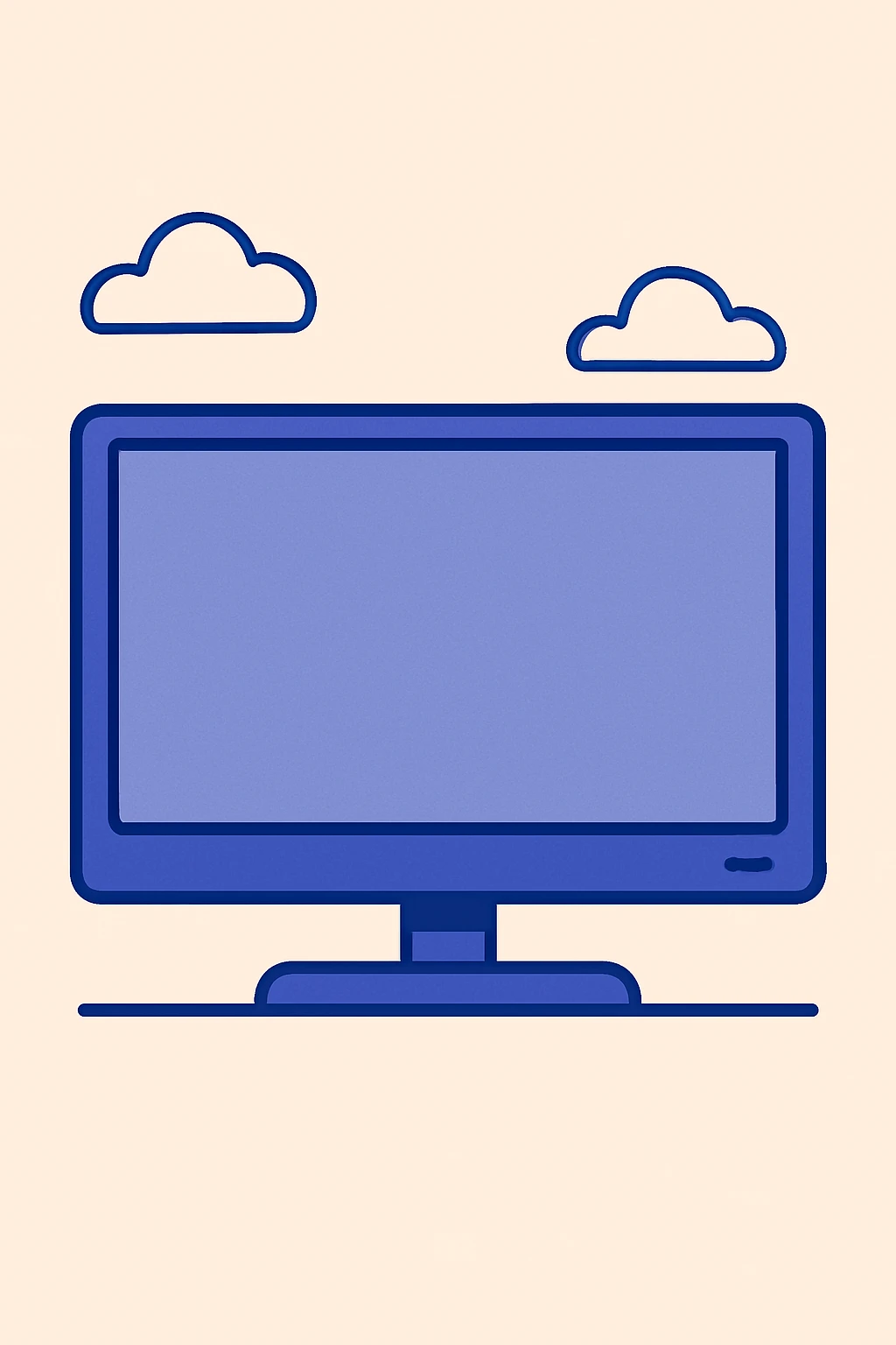 flat-screen television, contemporary look emoji