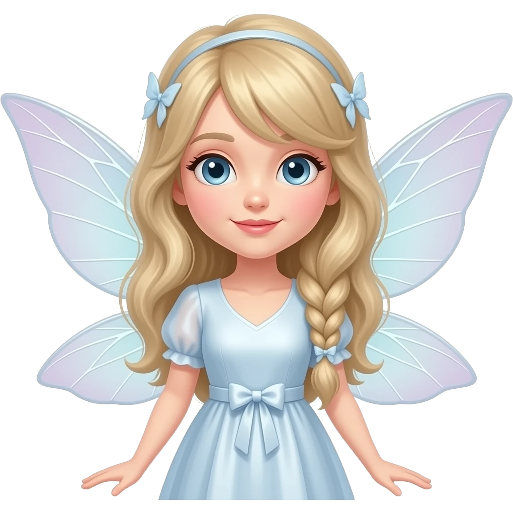 fairy girl with wings emoji