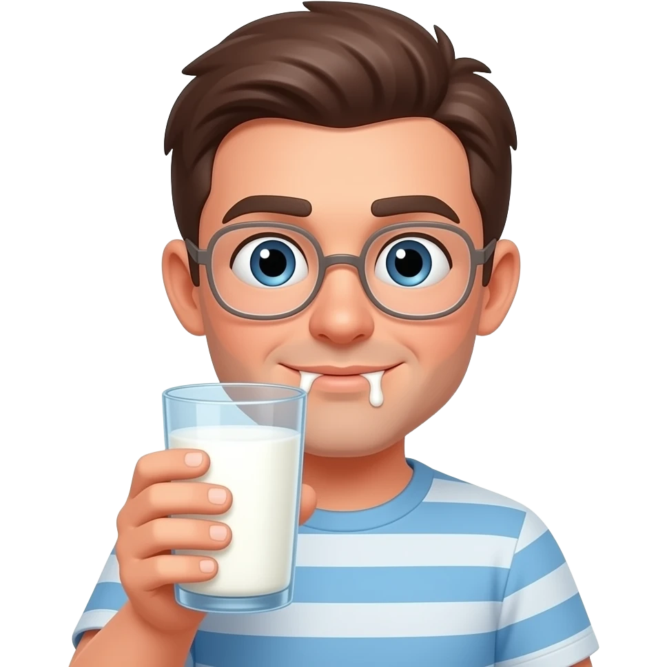 🤤 but change the water to milk emoji