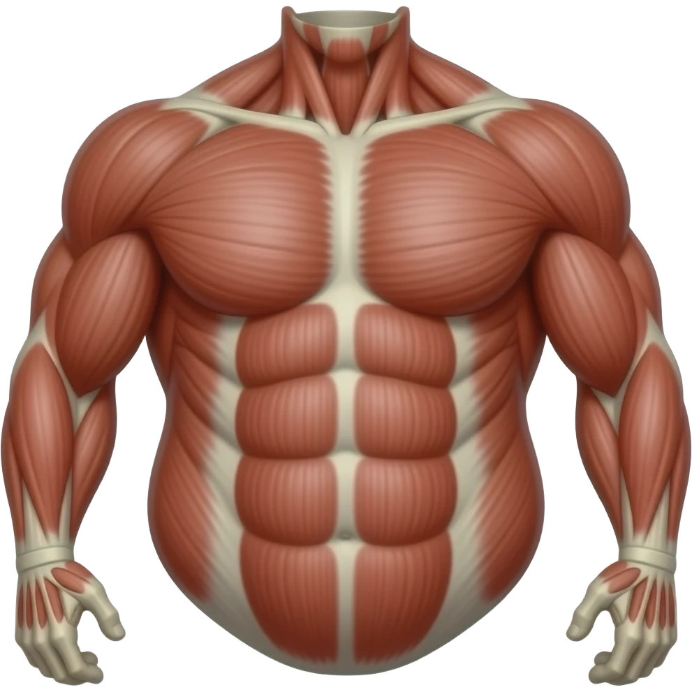 жировая прослойка в мишцах emoji