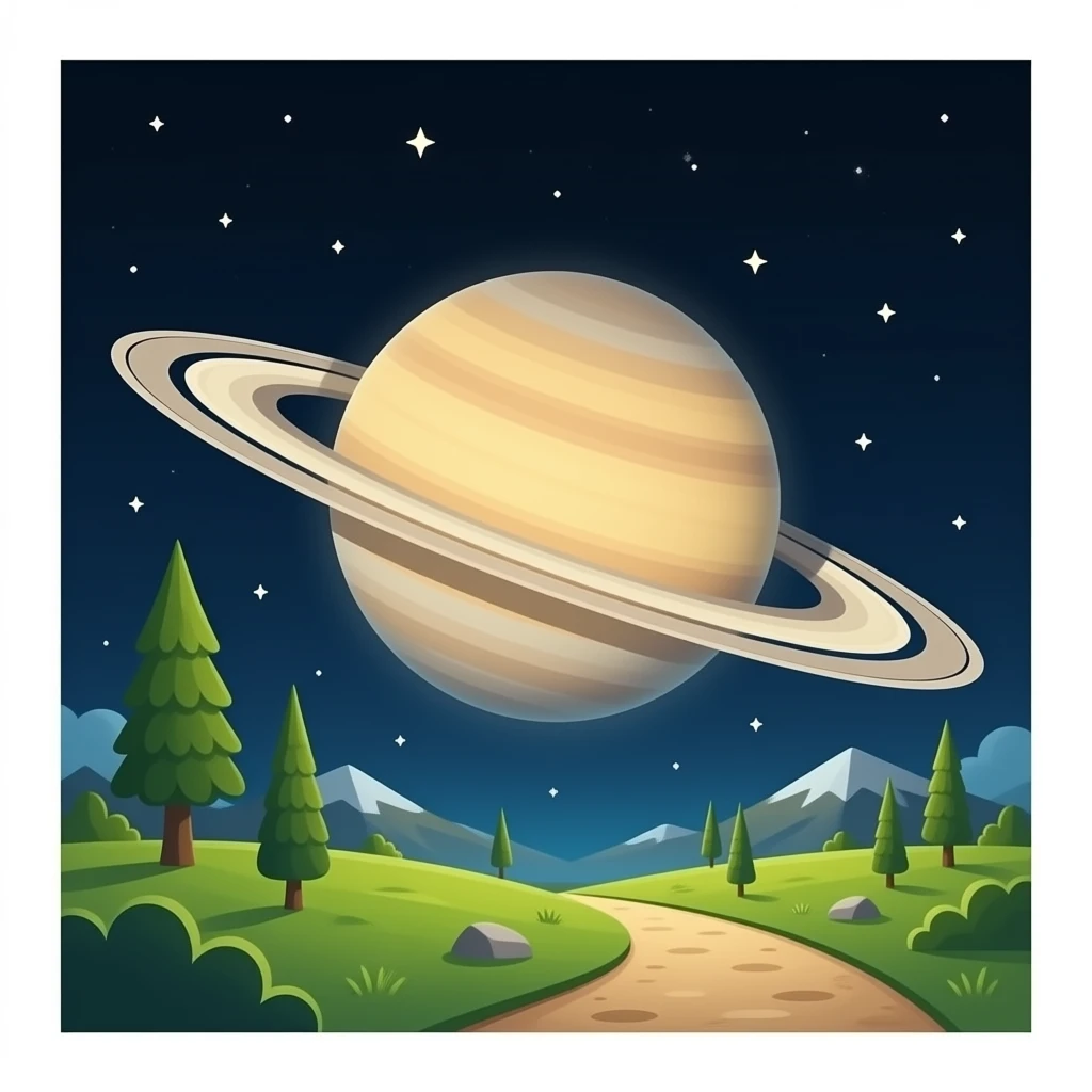 Moon of saturn emoji