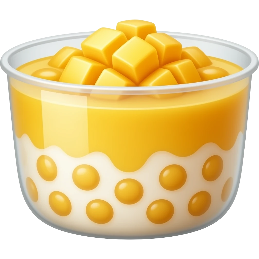 mango sago cup emoji