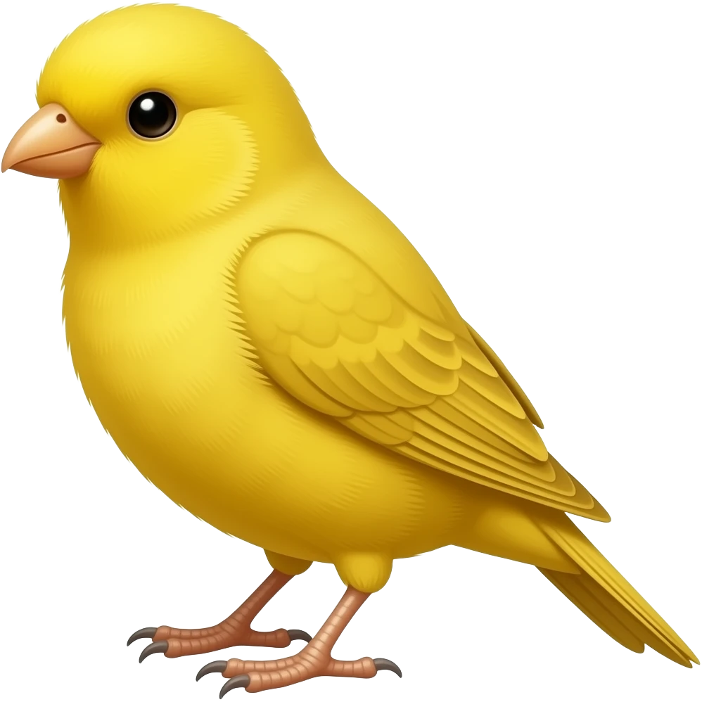 Yellow canary emoji