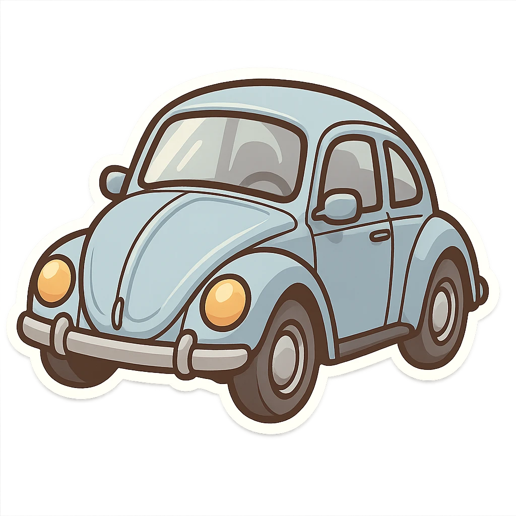  Beetle car emoji